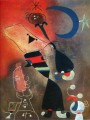 Femme et oiseau au clair de lune Joan Miro